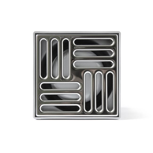 Трап c вертикальным отводом с решеткой из нержавеющей стали, Размер изделия: 50 ,фото 3