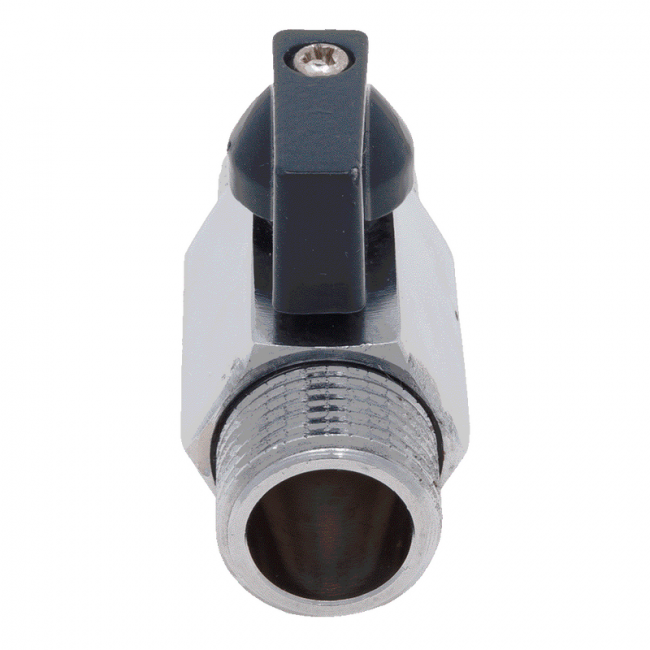 Кран шаровой "мини" нар-нар Aqualink ,фото 2