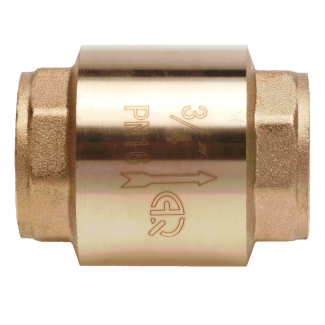 Обратный клапан с латунным сердечником Aqualink, Размер крана: 2" ,фото 2