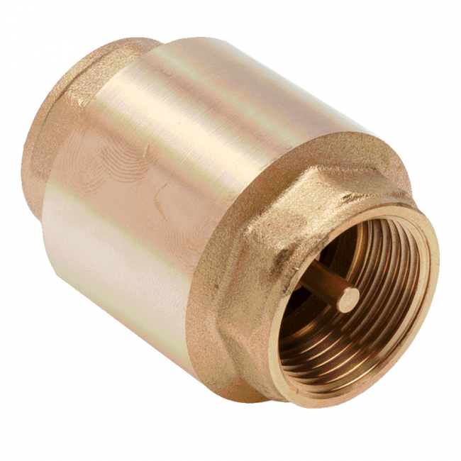 Обратный клапан с латунным сердечником Aqualink, Размер крана: 1/2" ,фото 3