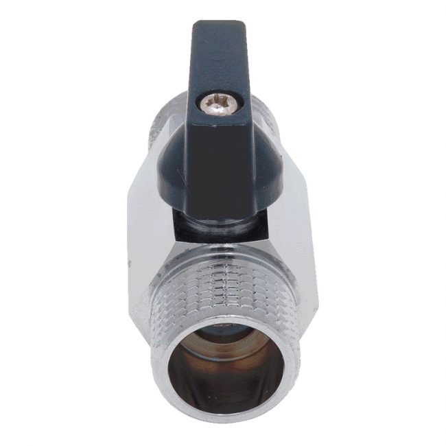 Кран шаровой "мини" нар-нар Aqualink ,фото 3