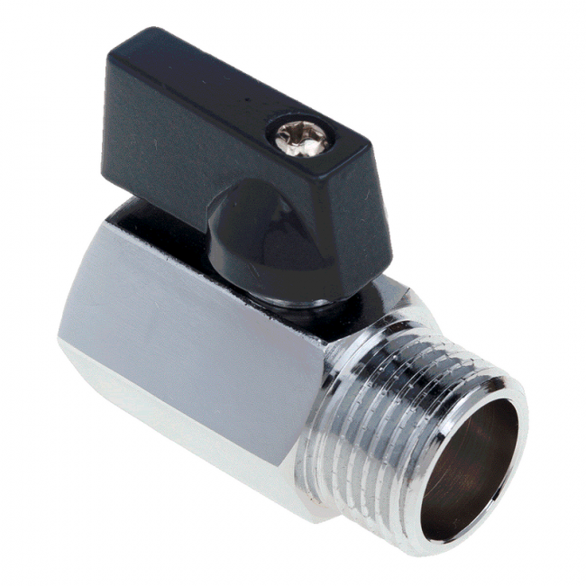 Кран шаровой "мини" вн-нар Aqualink ,фото 2