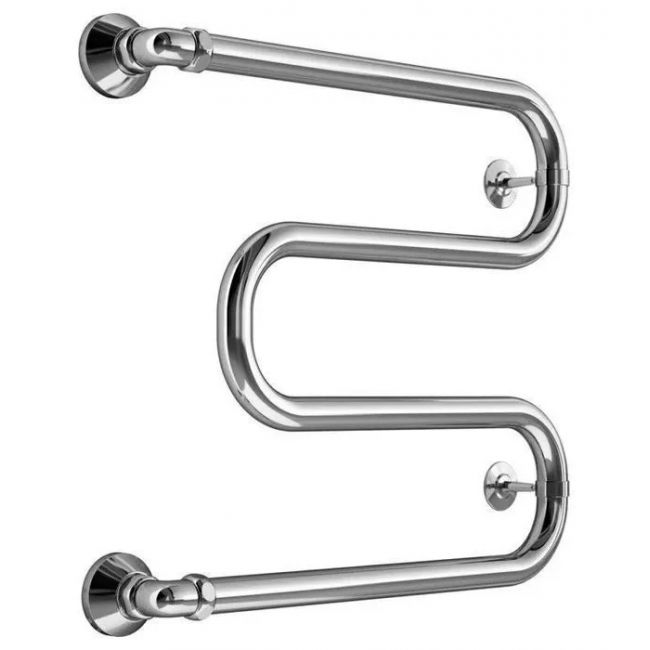 Полотенцесушитель водяной М-образный Олимп, подключение 3/4", Размер полотенцесушителя ВхШ, мм: 500*400, Тип подключения: Водяной, Форма полотенцесушителя: М-образный, Резьба подключения: G3/4", наружная ,фото 2