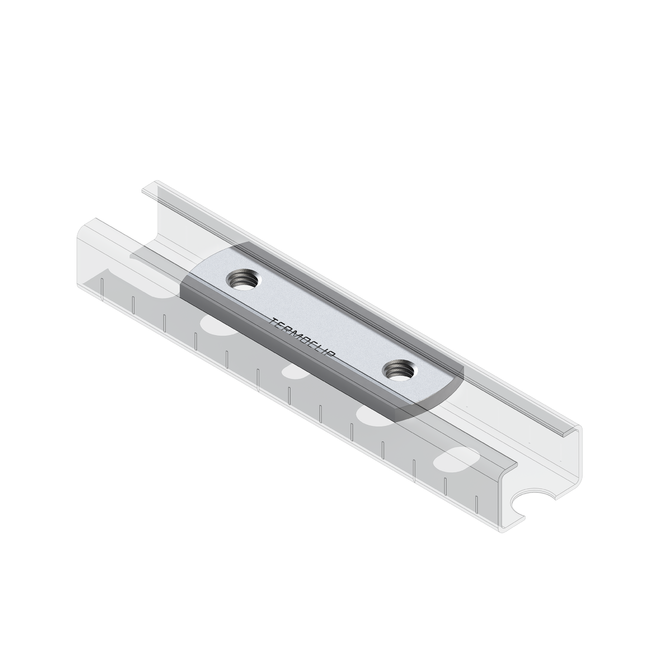 Гайка профиля двойная TND 28 4F2 M8 (320/20 шт/кор) Termoclip ,фото 2