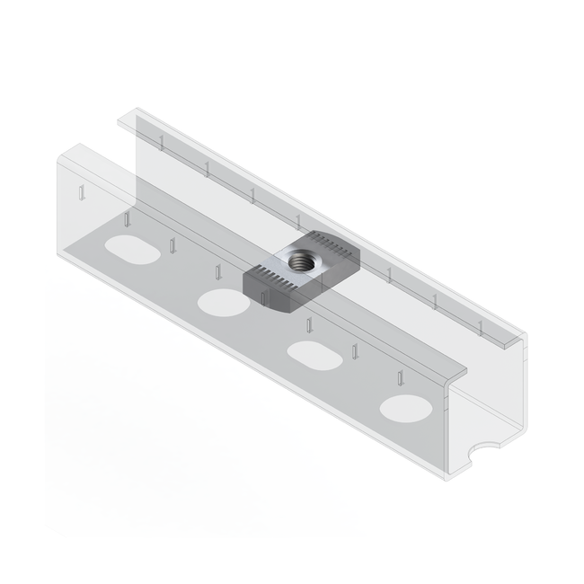 Гайка профиля TN 41 8F M8 (720/80 шт/кор) Termoclip ,фото 2