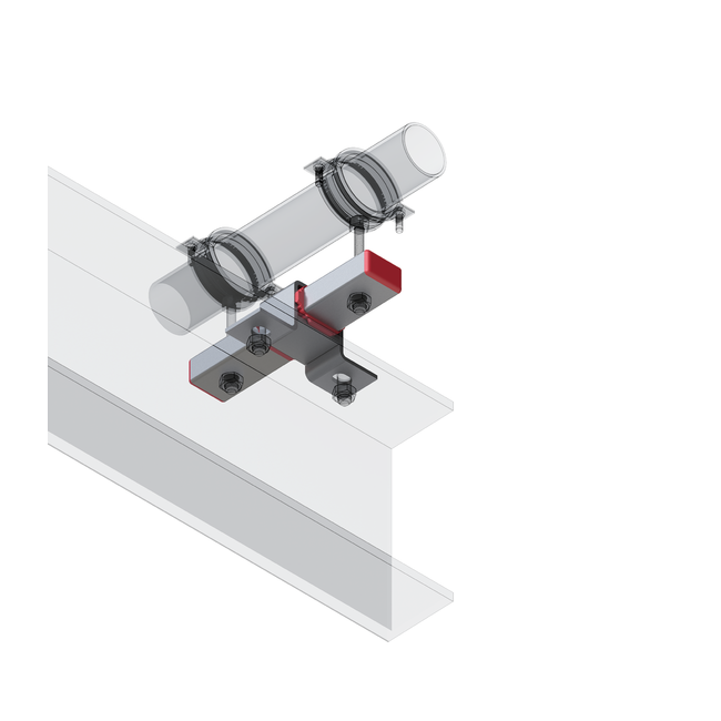 Опора скользящая TSA B40x25 F2 Hdg Termoclip ,фото 2