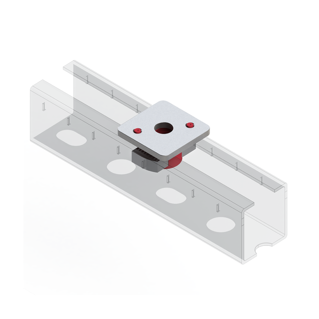 Гайка быстрого монтажа TNQ 41 8F M8 Hdg (90/30 шт/кор) Termoclip ,фото 3