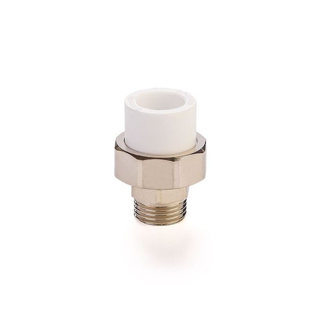 Муфта PPR разъем. дюйм. НР 25 х 1" Lammin Lm31162025025, Размер изделия: 25х1" 