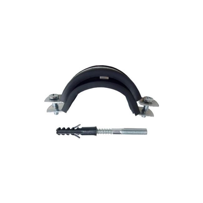 Хомут с резиновым уплотнением 2* (60-65 мм), в комплекте со шпилькой Valtec RH.09 ,фото 2