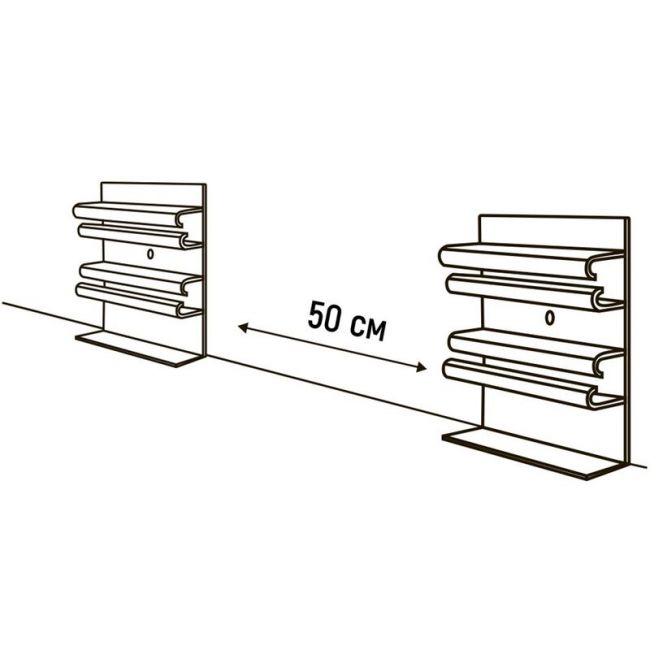 Крепеж для плинтуса "АКВА 20" Valtec ТП10025322 ,фото 3