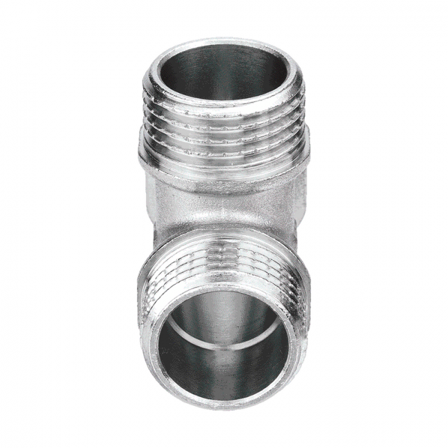 Тройник 1/2"x1/2"x1/2" нар-нар-нар Aqualink 02575, Диаметр подключения, дюйм: 1/2 ,фото 3