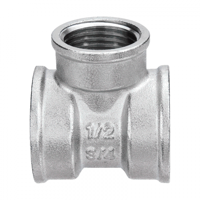 Тройник 1"1l/2"x1" вн-вн-вн Aqualink 02382, Диаметр подключения, дюйм: 1х1/2x1 ,фото 2