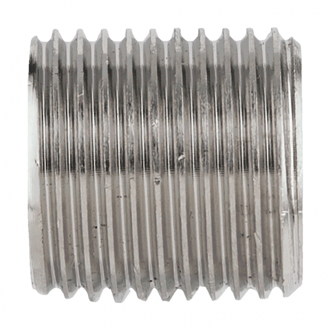 Ниппель с полной резьбой 1/2"х1/2" нар-нар Aqualink 04486, Диаметр подключения, дюйм: 1/2 ,фото 4