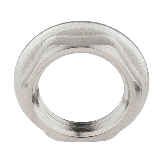 Контргайка с ребордой 1/2" вн Aqualink 04532, Диаметр подключения, дюйм: 1/2 ,фото 2