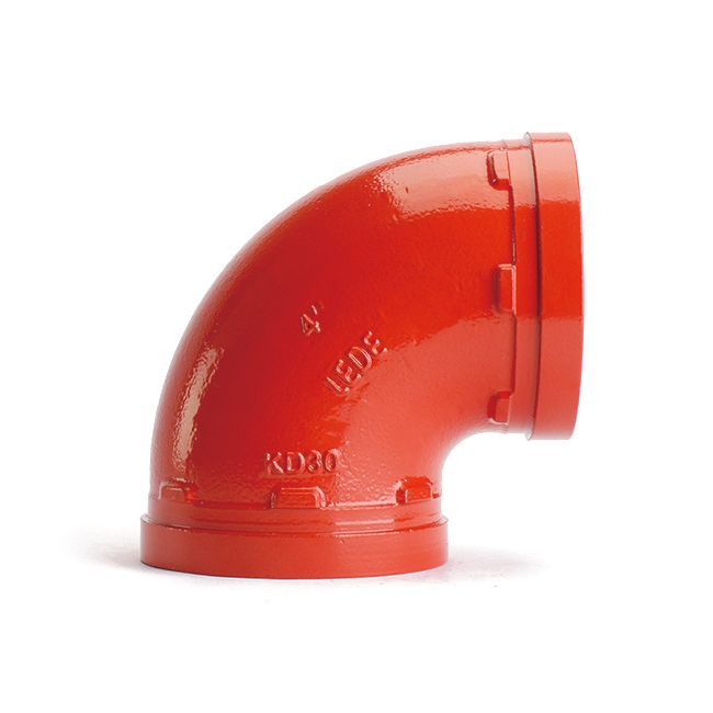 Колено короткое под муфту 90°, ДУ 80, 3" (89 мм) LedeGroove XGQT01-89, Диаметр условный ДУ: 80, Наружный диаметр трубы, мм: 89 