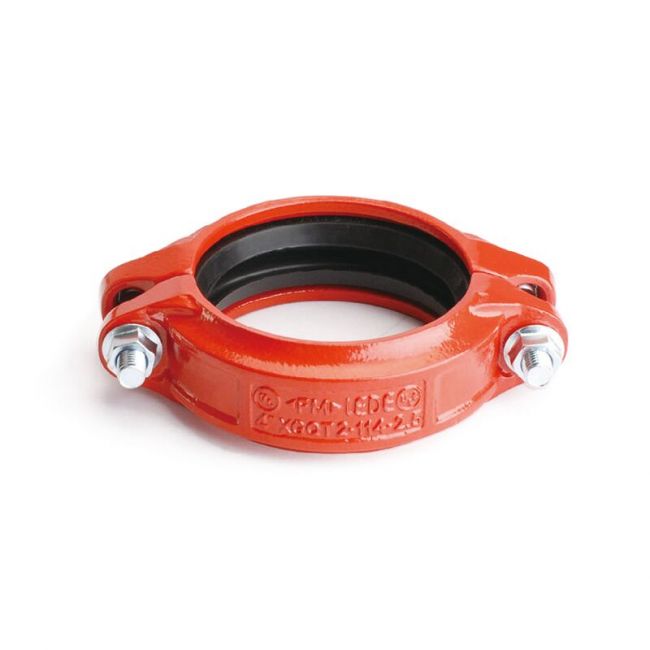 Муфта гибкая стандартная 20,7 бар, ДУ 65, 21/2" (73 мм) LedeGroove XGQT2-73, Диаметр условный ДУ: 65, Наружный диаметр трубы, мм: 73 
