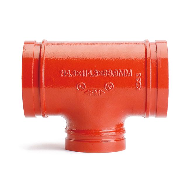 Переходной тройник под муфту, ДУ 125х100, 5"x4" (139х114 мм) LedeGroove XGQT03R3-139114, Диаметр условный ДУ: 125х100, Наружный диаметр трубы, мм: 139х11 