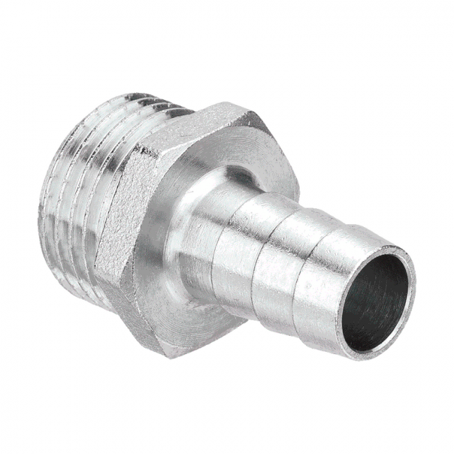 Штуцер под шланг 12х1/2"нар Aqualink 02694, Диаметр подключения, дюйм: 12х1/2 