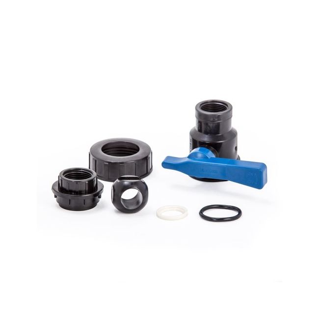 Кран для ПЭ труб НВ 1/2" , Lammin, Lm34104000015, Диаметр подключения, дюйм: 1/2" ,фото 2