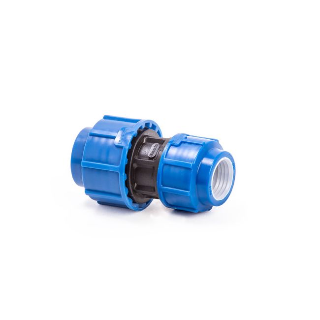 Муфта компрес. для ПЭ труб 63 x 40, Lammin, Lm34005063040, Диаметр подключения, мм: 63 x 40 