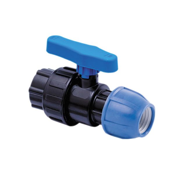 Кран компрес. для ПЭ труб ВР 40 x 1 1/4", Lammin, Lm34102040032, Диаметр подключения, дюйм: 1 1/4", Диаметр подключения, мм: 40 ,фото 2