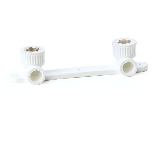Угольник PPR с креплением ВР 25 х 3/4" Lammin Lm31055025020, Размер изделия: 25х3/4 