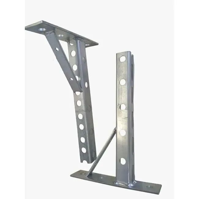 Кронштейн П-образный 300х180 2шт. оцинкованный, Длина консоли, мм: 300, Толщина профиля, мм: 2, Материал профиля: Оцинкованная сталь ,фото 3