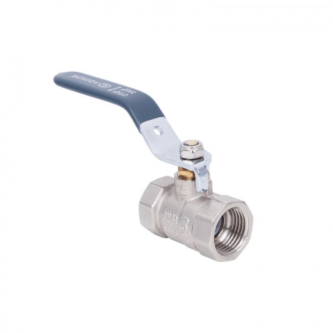 Кран шаровой вн-вн ручка Aqualink, Размер крана: 2 1/2" 