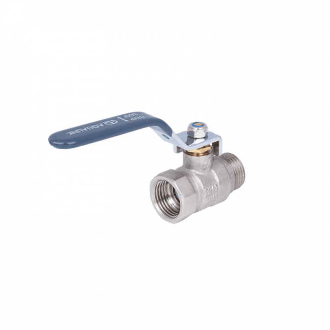 Кран шаровой вн-нар  ручка Aqualink, Размер крана: 1 1/2" ,фото 3