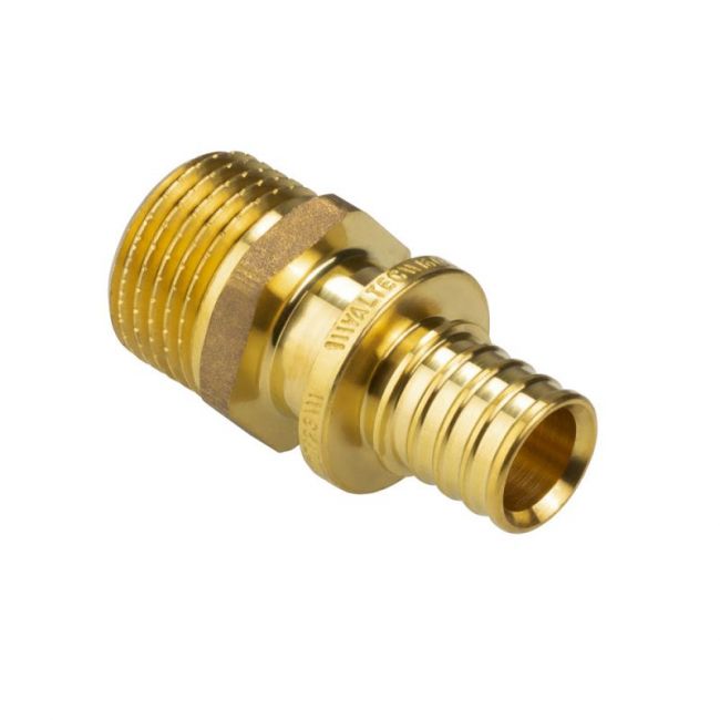 Соединитель надвижной с переходом на нар.р. 20(2,8) х 3/4" Valtec VTm.401.G.002005 