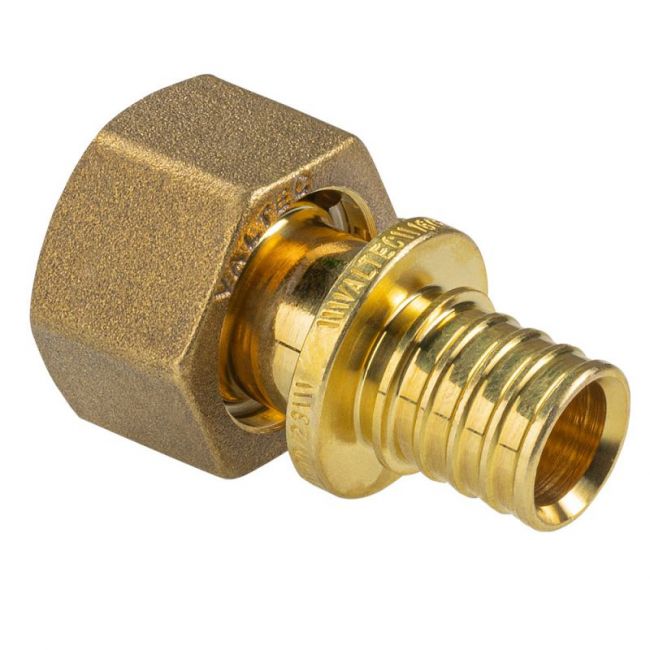 Соединитель надвижной с накидной гайкой 16(2,2) х 3/4" Valtec VTm.422.G.001605 