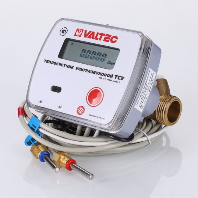 Теплосчетчик ультразвуковой, RS-485, 0,6 м3/час (на обратный тр.) Valtec TCY-15.06.R.0.00.H ,фото 4