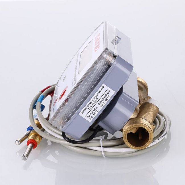 Теплосчетчик ультразвуковой, RS-485, 0,6 м3/час (на обратный тр.) Valtec TCY-15.06.R.0.00.H ,фото 5