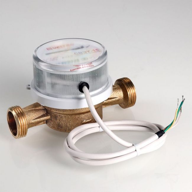 Водосч. унив, кварт, проводной RS-485 (протокол ModBus), до +90^С, 1,5м3, 1/2", 80 мм (модель СВЭУ-1 Valtec VLF-U-15C-4.80.RSM ,фото 7