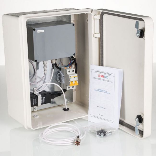 Базовая станция беспроводной сети LoRaWAN (GSM, Ethernet, внешн. питание POE, крепление на DIN-рейку Valtec VT.BS.LORA.2.0 ,фото 2