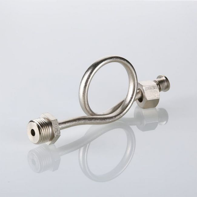 Демпферная трубка для подключения манометра. VT.1809.RN.04, 1/2", Valtec ,фото 3