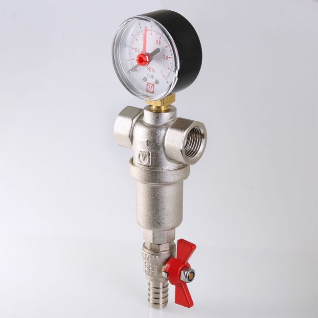 Фильтр механической очистки промывной каскадный  3/4" 500/100 мкм VT.390.N ,фото 3