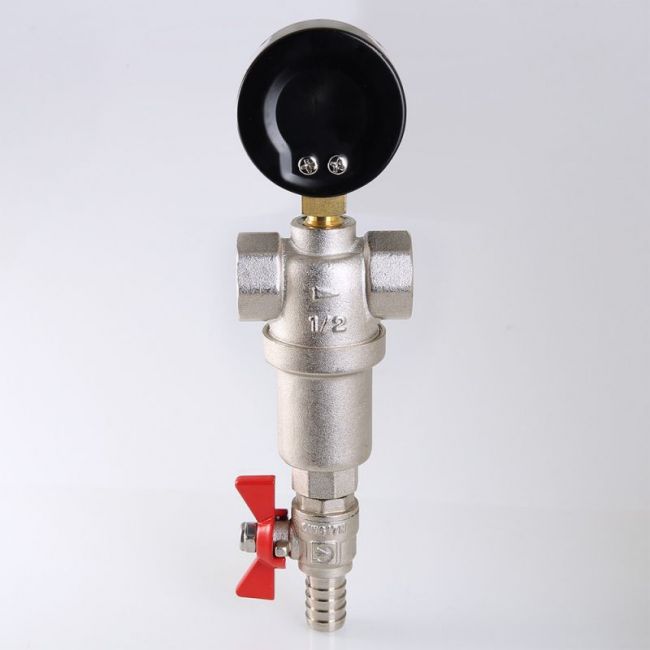 Фильтр механической очистки промывной каскадный  3/4" 500/100 мкм VT.390.N ,фото 6