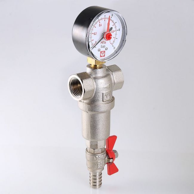 Фильтр механической очистки промывной каскадный 1/2" 500/100 мкм VT.390.N ,фото 9