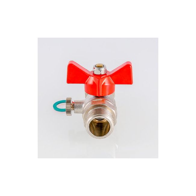 Кран шаровой для подключения манометра. VT.806.N.0402, 1/2"x1/4", Valtec, Размер крана: 1/2"x1/4" ,фото 2