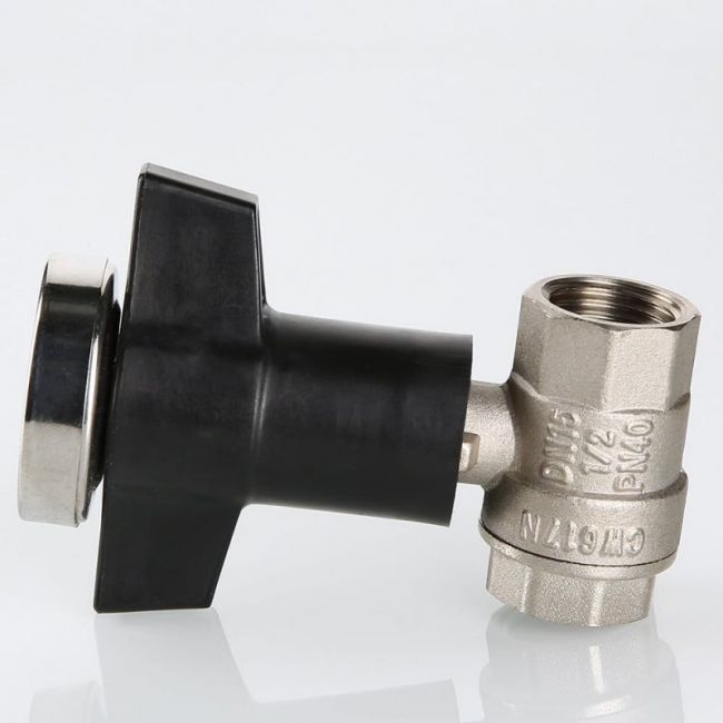 Кран шаровой c термометром. VT.808.N.05, 3/4", Valtec, Размер крана: 3/4" ,фото 3