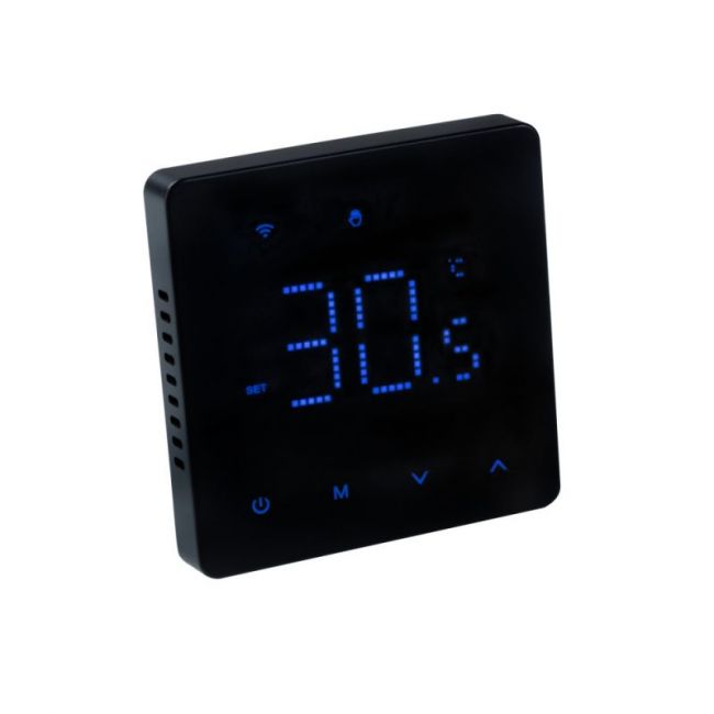 Комнатный WI FI-хронотермостат, универсальный, черный  VT.AC608.B, Valtec 