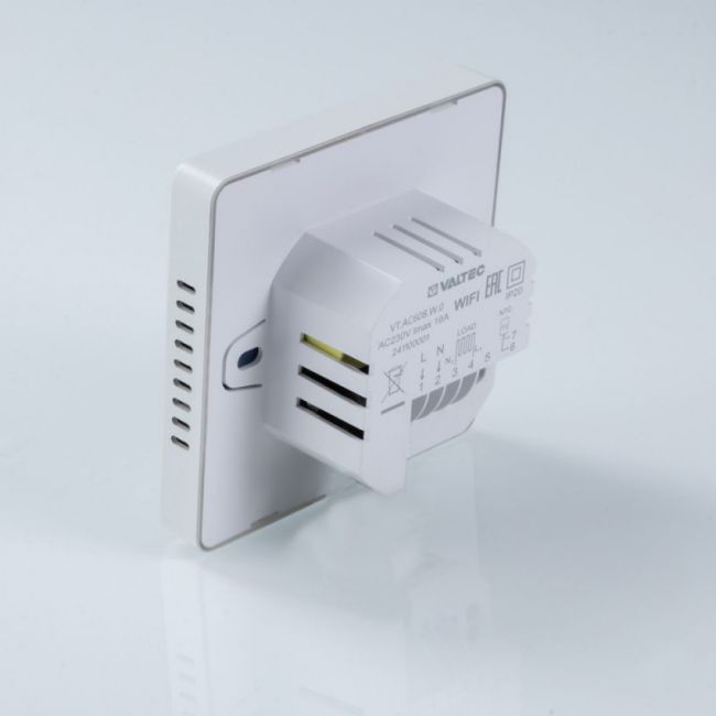 Комнатный WI FI-хронотермостат, универсальный, белый. VT.AC608.W, Valtec ,фото 5