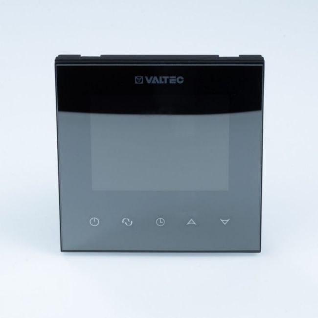 Комнатный WIFI-хронотермостат с цветным дисплеем для электрического теплого пола, черный VT.AC613.B, Valtec ,фото 2