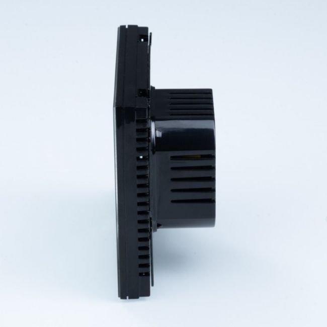 Комнатный WIFI-хронотермостат с цветным дисплеем для электрического теплого пола, черный VT.AC613.B, Valtec ,фото 4