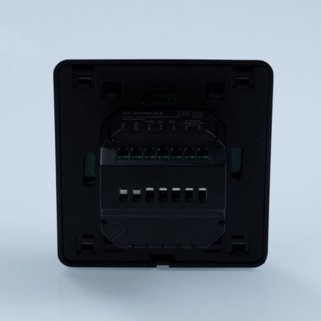 Хронотермостат электронный комнатный с датчиком температуры пола (черный). VT.AC709.B, Valtec ,фото 6