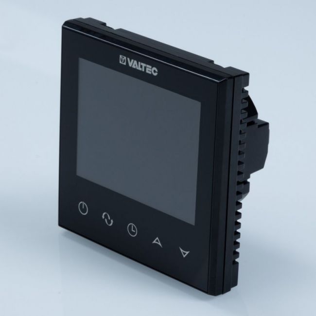 Комнатный WIFI-хронотермостат (черный). VT.AC712.B Valtec ,фото 3