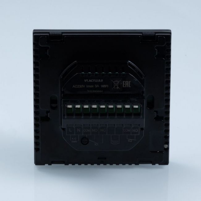 Комнатный WIFI-хронотермостат (черный). VT.AC712.B Valtec ,фото 6