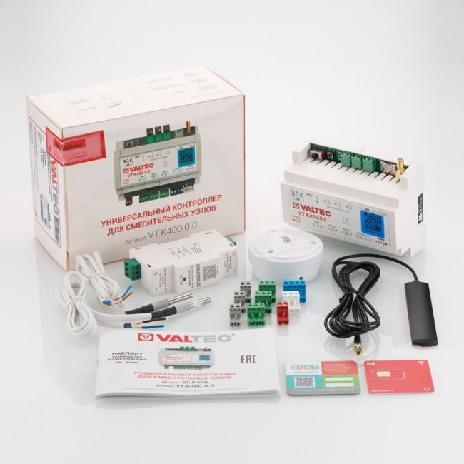 Универсальный контроллер для смесительных узлов VT.K400.0, Valtec ,фото 8