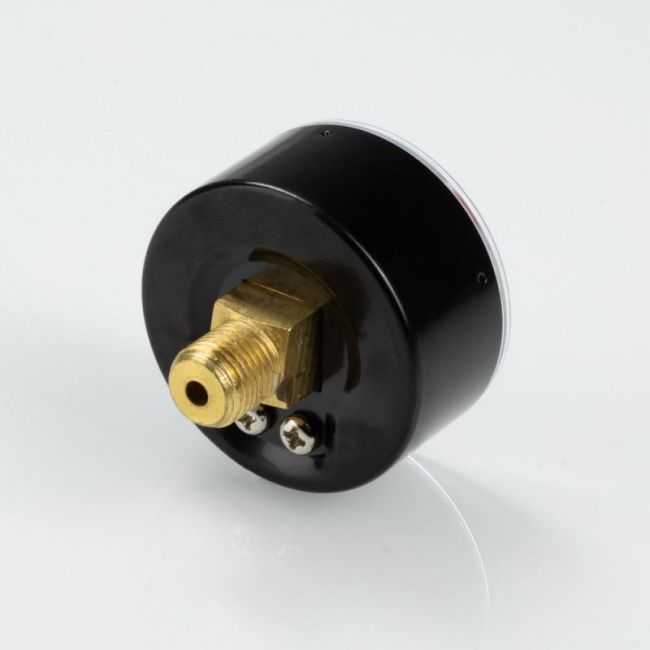 Манометр-индикатор с осевым подключением; 50мм; 0…10 бар; 1/4", Valtec, Резьба присоединения: 1/4", Диаметр корпуса,мм: 50, Диапазон измерений,бар: 0-10 ,фото 2